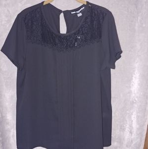 Karl Lagerfeld blouse size large